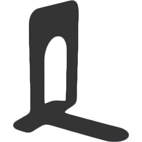 Βιβλιοστάτης EPL Νο168009 E80 ΜΑΥΡΟΣ